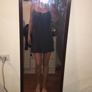 Black and white Brandy Melville mini dress